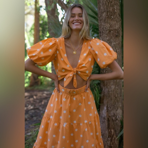 ♻️ For Love & Lemons Top Small - Picture 5 of 12